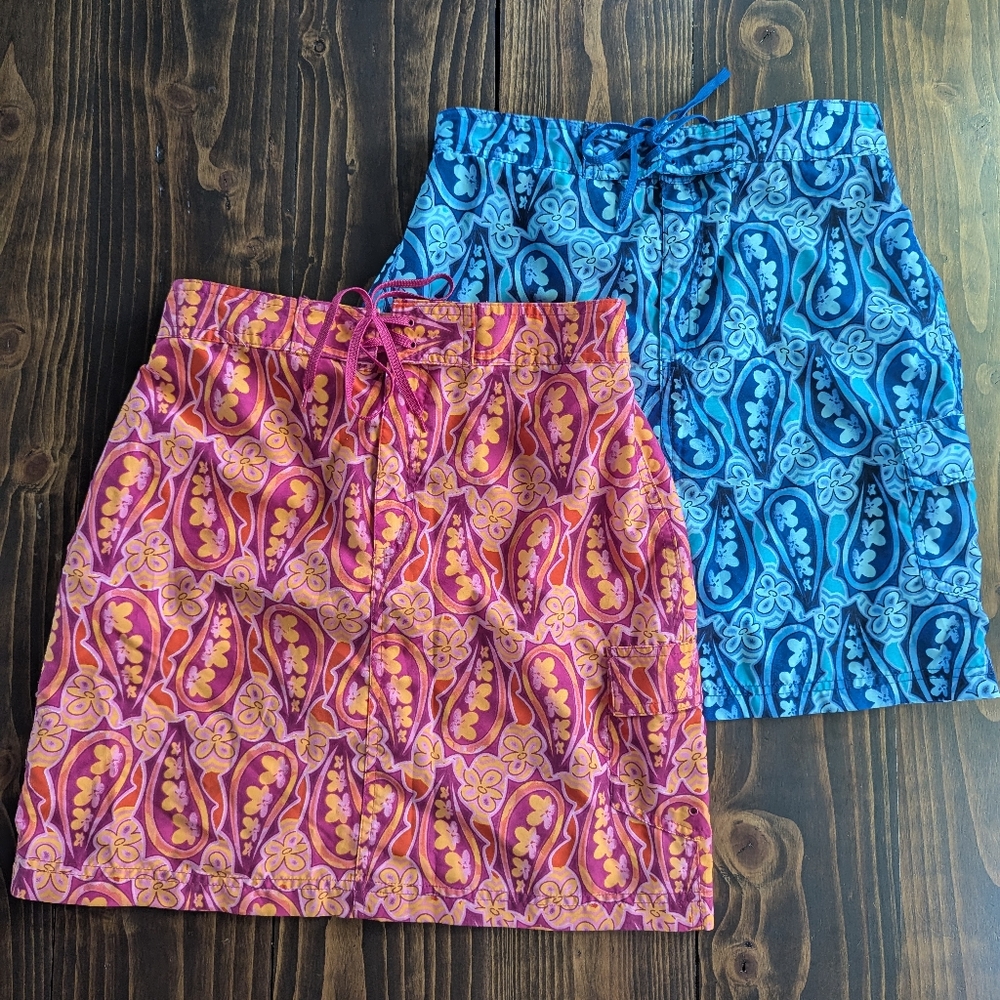 2 Catalina Ladies Small (4/6) skirts